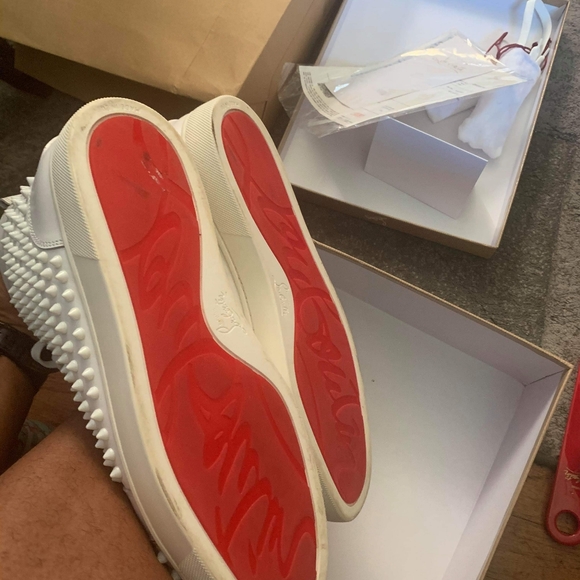 Men red bottom shoes - Picture 4 of 4